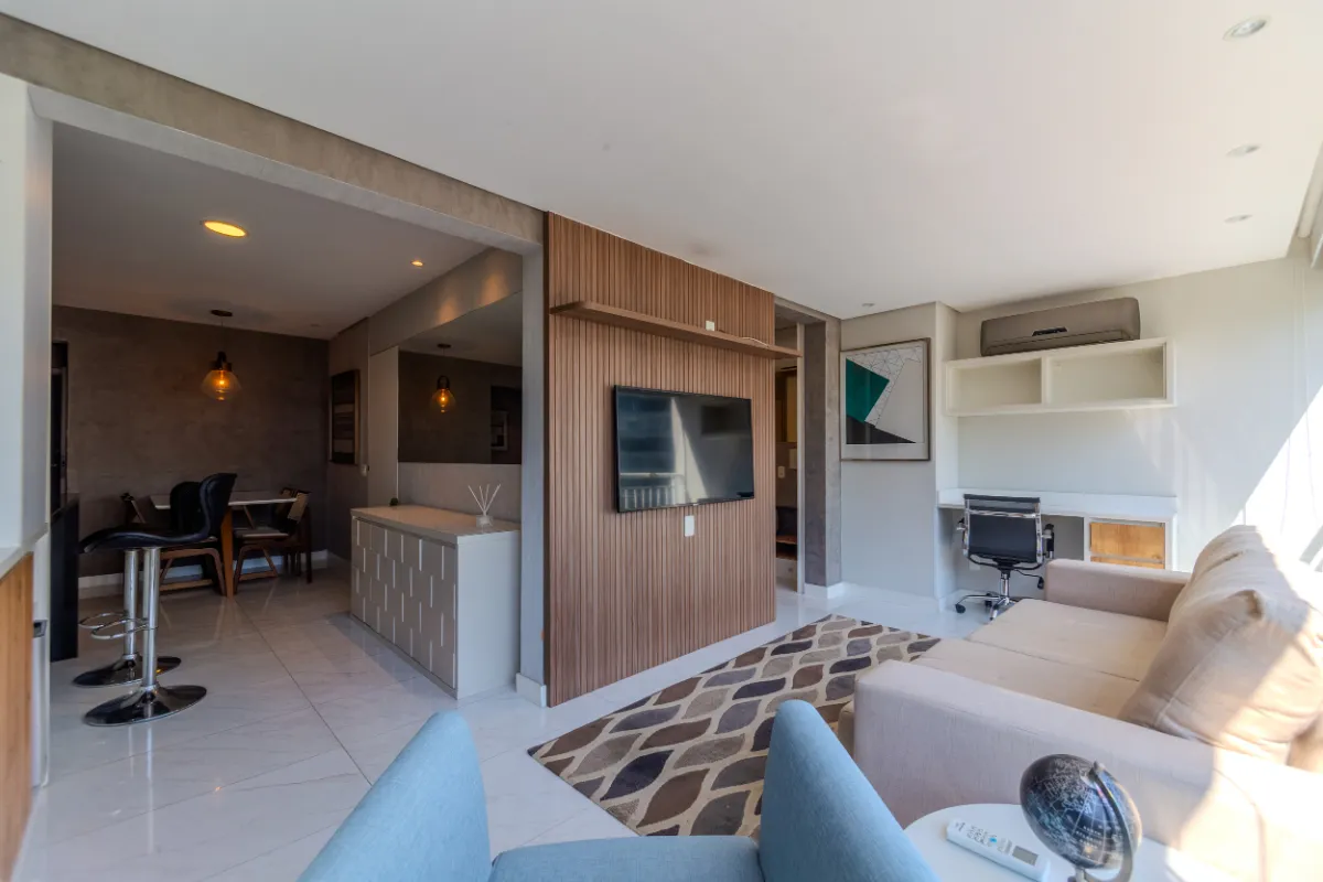 Apartamento para venda em Vila Olímpia com 1 quarto, sendo 1 suíte, 57m²