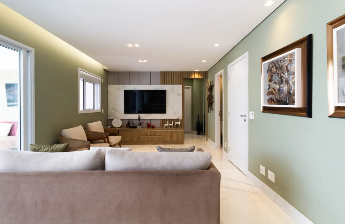 Apartamento para venda em Vila Anastácio com 2 quartos, sendo 2 suítes, 134m²