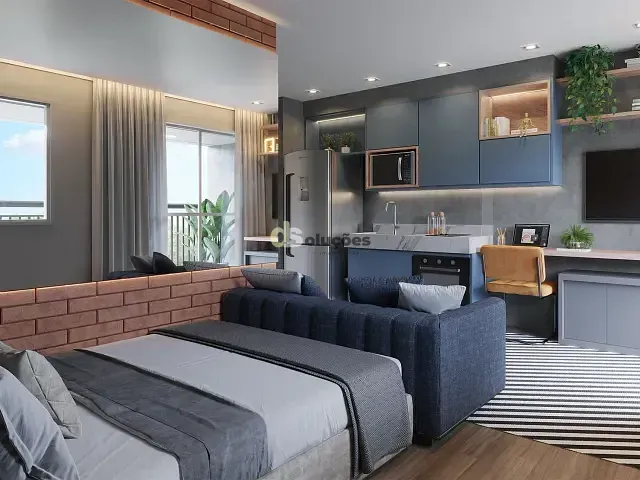 Apartamento 1 quarto e 1 banheiro, à venda, no bairro Vila Olímpia em São Paulo
