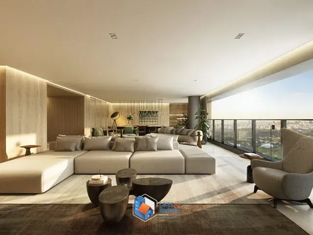 Apartamento com 300m² 4 quartos e 4 banheiros, à venda, no bairro Indianópolis em São Paulo