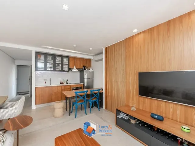 Apartamento com 69m² 1 quarto e 2 banheiros, à venda, no bairro Vila Nova Conceição em São Paulo