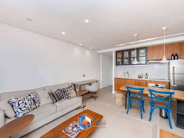 Apartamento com 69m² 1 quarto e 2 banheiros, à venda, no bairro Vila Nova Conceição em São Paulo