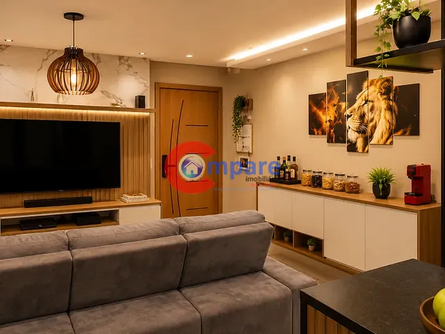 Apartamento 2 quartos e 1 banheiro, à venda, no bairro Taboão em Guarulhos