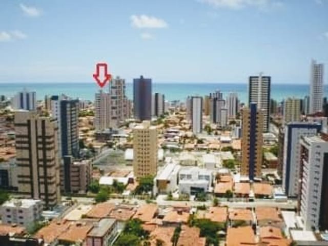 Apartamento com 73m² 2 quartos e 2 banheiros, à venda, no bairro Tambaú em João Pessoa