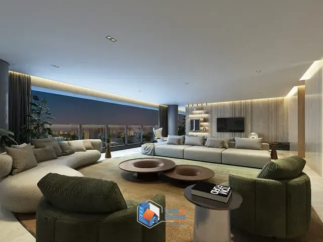 Apartamento com 400m² 4 quartos e 5 banheiros, à venda, no bairro Indianópolis em São Paulo