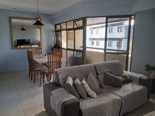 Apartamento com 107m² 3 quartos e 3 banheiros, à venda, no bairro Tambaú em João Pessoa