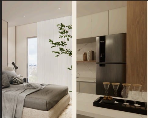 Apartamento à venda com 1 quarto, 44m² - Foto 4