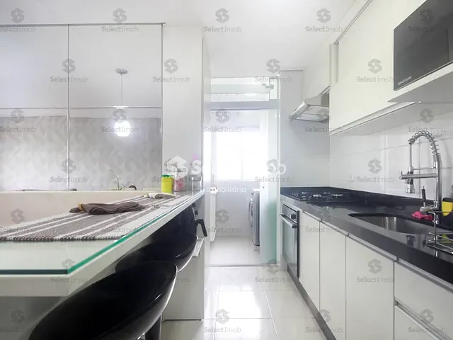 Apartamento com 58m² 2 quartos e 1 banheiro, à venda, no bairro Vila Falchi em Mauá