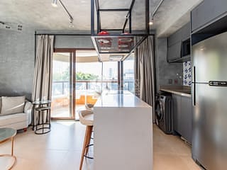 Foto do Apartamento-Apartamento tipo para venda em Vila Olímpia com 1 quarto, sendo 1 suíte, 49m²