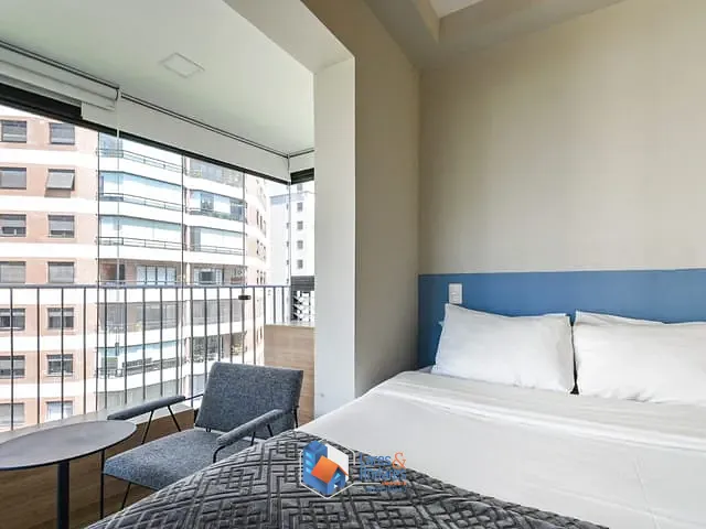 Apartamento com 32m² 1 quarto e 1 banheiro, à venda, no bairro Vila Nova Conceição em São Paulo
