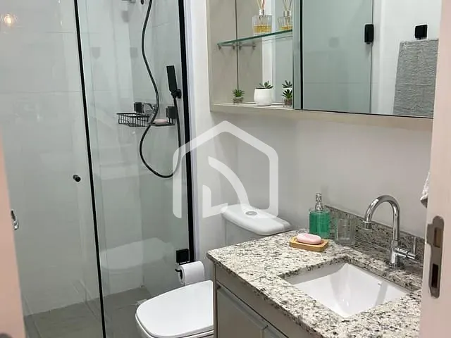 Apartamento com 40m² 1 quarto e 1 banheiro, para alugar, no bairro Dezoito do Forte Empresarial/Alphaville. em Barueri