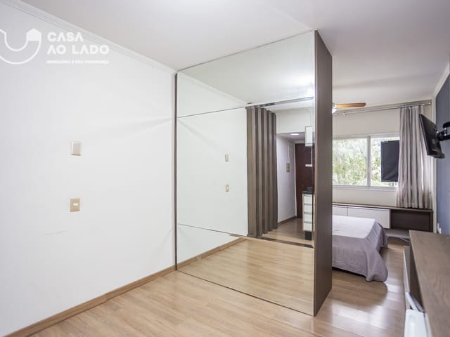 Apartamento 1 quarto e 1 banheiro, para alugar, no bairro Centro Cívico em Curitiba