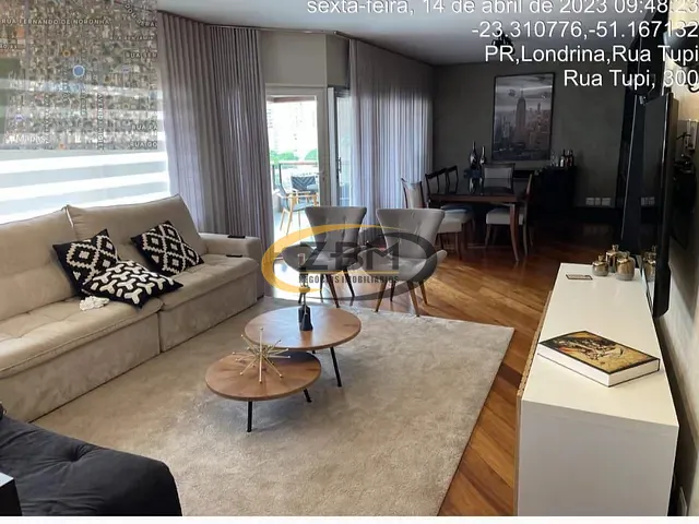 Apartamento com 308m² 4 quartos e 5 banheiros, à venda, no bairro Centro em Londrina
