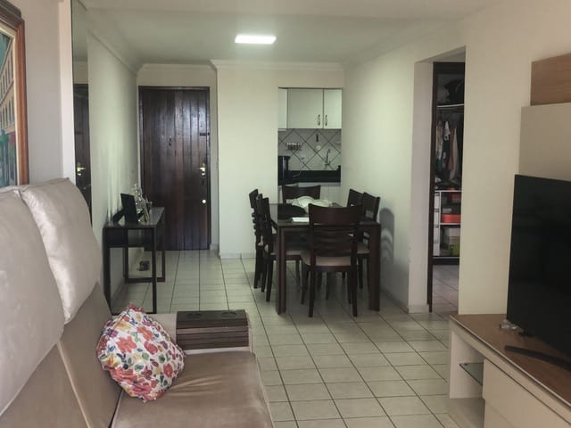 Apartamento com 85m² 3 quartos e 2 banheiros, à venda, no bairro Jardim Cidade Universitária em João Pessoa