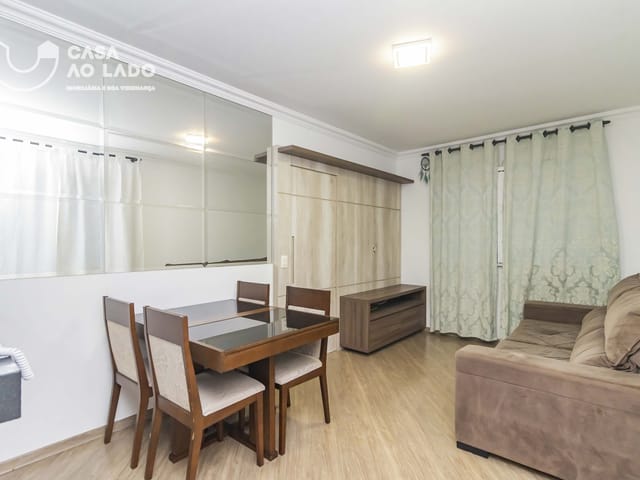 Apartamento 2 quartos e 1 banheiro, à venda, no bairro Lindoia em Curitiba