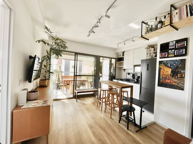 Foto do Apartamento - Apartamento para venda em Vila Mariana com 1 quarto, sendo 1 suíte , 44m² | Lares e Andares Imóveis