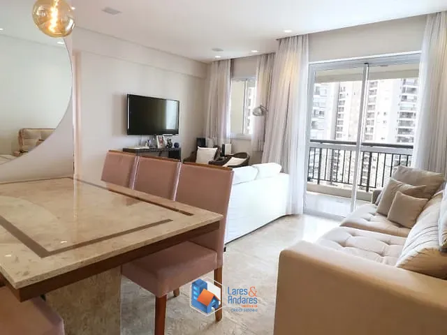 Apartamento com 96m² 3 quartos e 2 banheiros, à venda, no bairro Vila Andrade em São Paulo