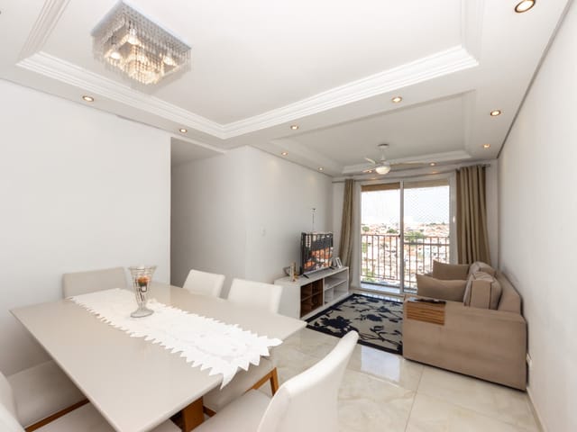 Foto do Apartamento - Apartamento para venda em Jardim Nosso Lar com 3 quartos, sendo 1 suíte , 66m² | Lares e Andares Imóveis