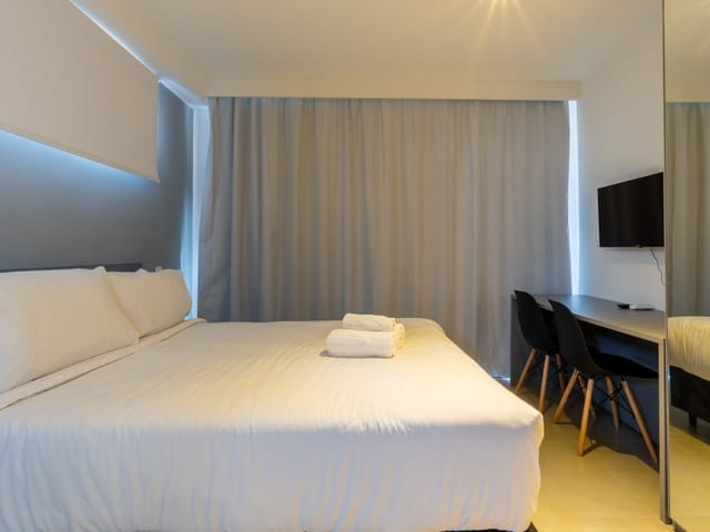 Foto do Apartamento - Apartamento tipo para venda em Indianópolis com 1 quarto, 28m² | Lares e Andares Imóveis
