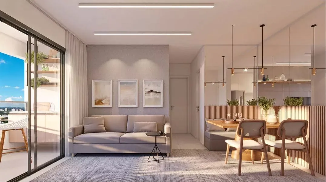 Apartamento, 2 quartos, 52 m² - Foto 2