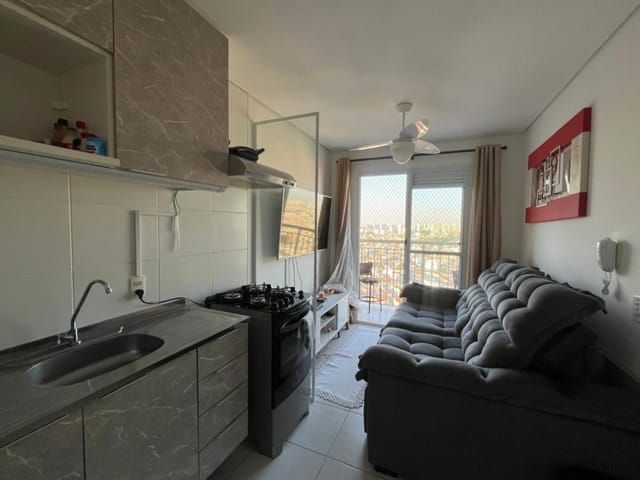 Foto do Apartamento - Apartamento para venda em Vila Alpina com 1 quarto, sendo 1 suíte, 28m² | Lares e Andares Imóveis