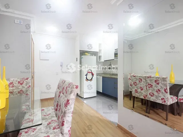 Apartamento com 50m² 2 quartos e 1 banheiro, à venda, no bairro Vila Bocaina em Mauá