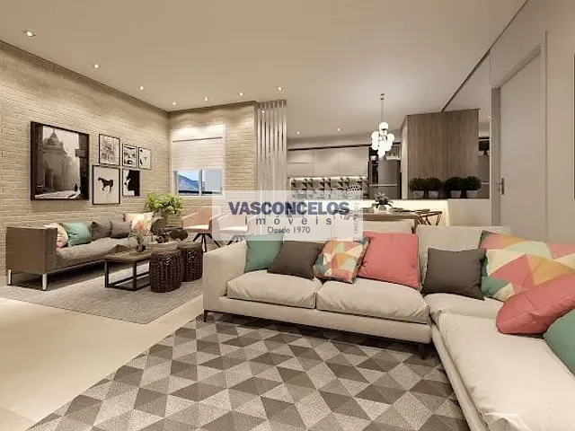Apartamento com 76m² 2 quartos e 2 banheiros, à venda, no bairro Parque Industrial em São José dos Campos
