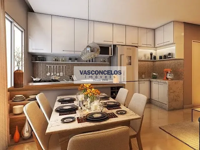 Apartamento com 76m² 2 quartos e 2 banheiros, à venda, no bairro Parque Industrial em São José dos Campos