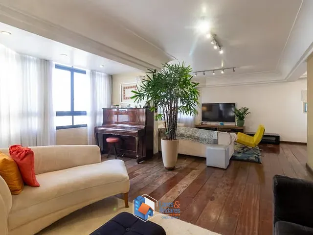 Apartamento com 196m² 4 quartos e 5 banheiros, à venda, no bairro Vila Gilda em Santo André