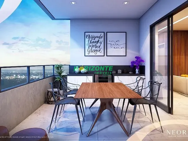 Apartamento com 91m² 3 quartos e 2 banheiros, à venda, no bairro Jardim Aquarius em São José dos Campos