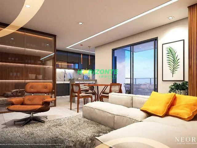 Apartamento com 91m² 3 quartos e 2 banheiros, à venda, no bairro Jardim Aquarius em São José dos Campos