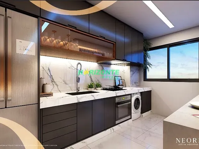 Apartamento com 91m² 3 quartos e 2 banheiros, à venda, no bairro Jardim Aquarius em São José dos Campos