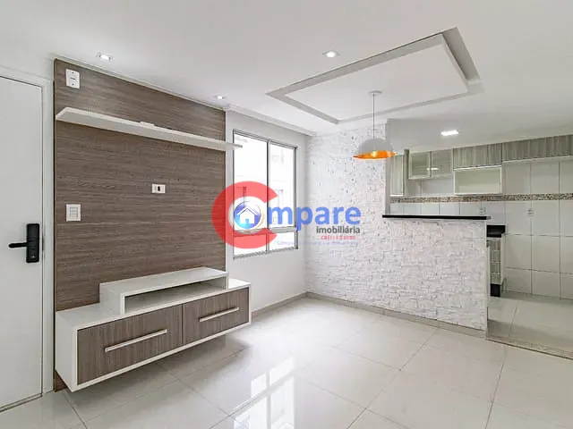 Apartamento 2 quartos e 1 banheiro, à venda, no bairro Vila Alzira em Guarulhos