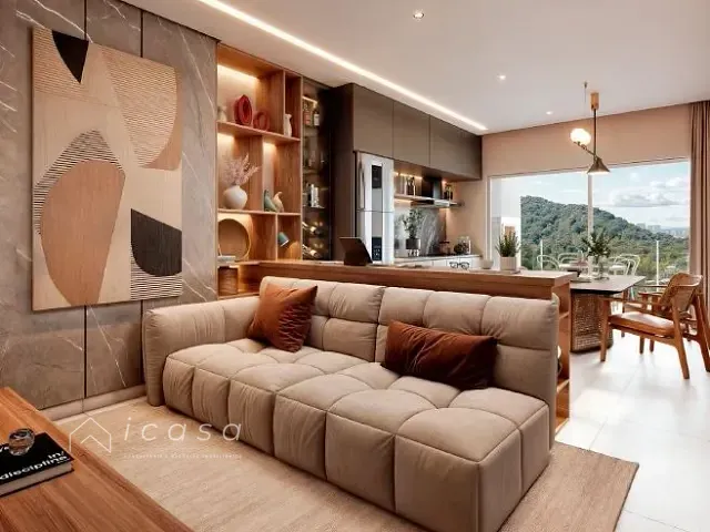 Apartamento 1 quarto e 1 banheiro, à venda, no bairro Toninhas em Ubatuba