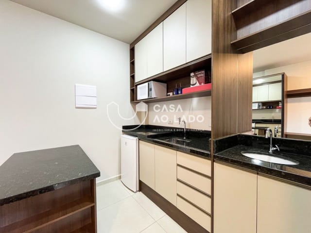 Apartamento 1 quarto e 1 banheiro, para alugar, no bairro Ecoville em Curitiba