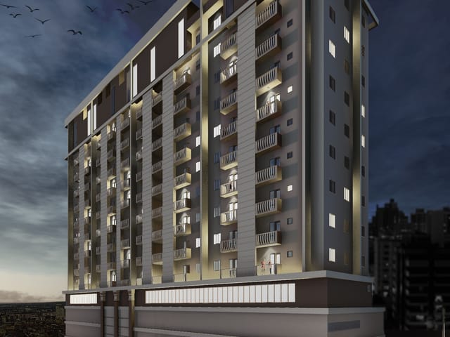 Apartamento com 75m² 2 quartos e 1 banheiro, à venda, no bairro Centro em Ponta Grossa