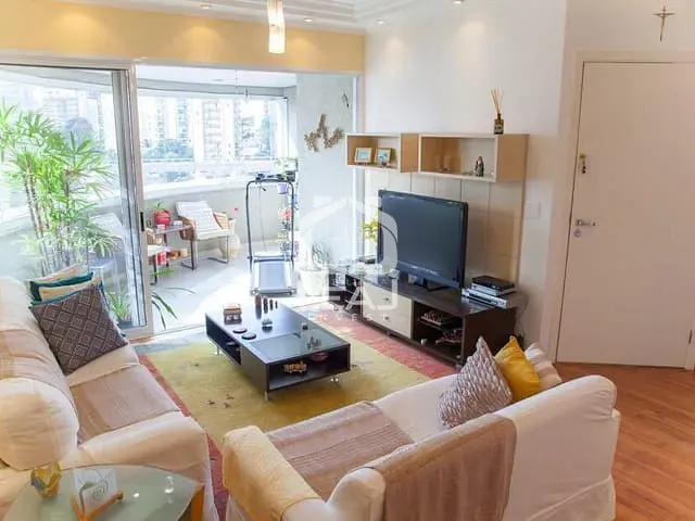 Apartamento com 115m² 3 quartos e 3 banheiros, à venda, no bairro Brooklin Paulista em São Paulo
