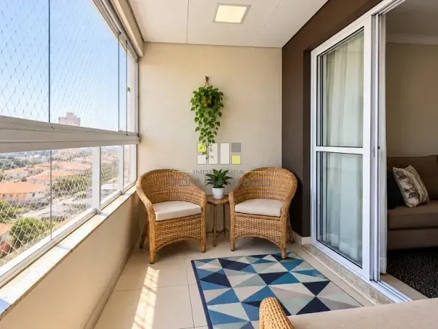 Apartamento 2 quartos e 1 banheiro, à venda, no bairro Parque Franceschini em Sumaré
