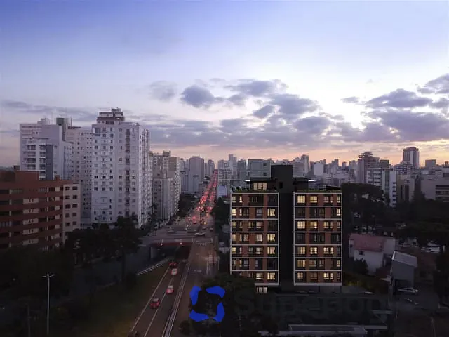 Apartamento com 89m² 2 quartos e 1 banheiro, à venda, no bairro Alto da XV em Curitiba