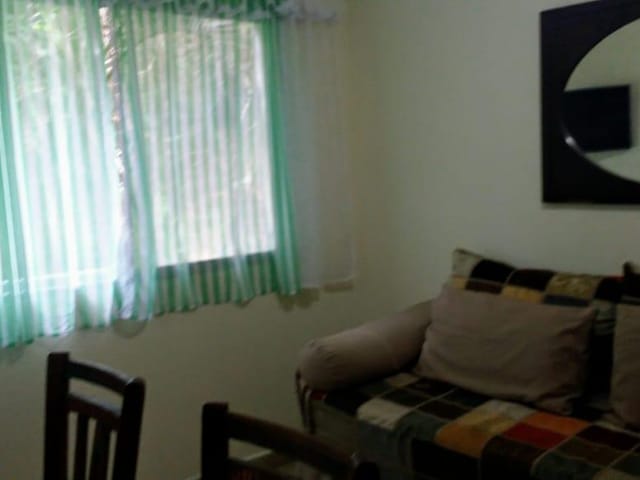 Foto do Apartamento - Apartamento com 1 dormitório à venda- Parque Prainha - São Vicente/SP | Paulista Imóveis