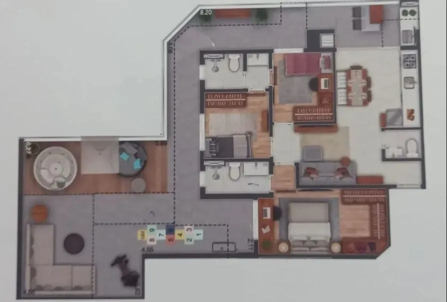 Apartamento, 3 quartos, 143 m² - Foto 14