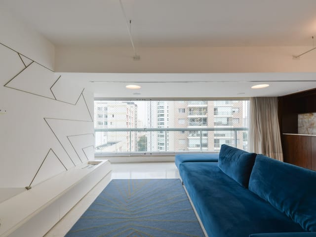 Foto do Apartamento - Apartamento para venda em Vila Clementino com 2 quartos, sendo 2 suítes , 174m² | Lares e Andares Imóveis