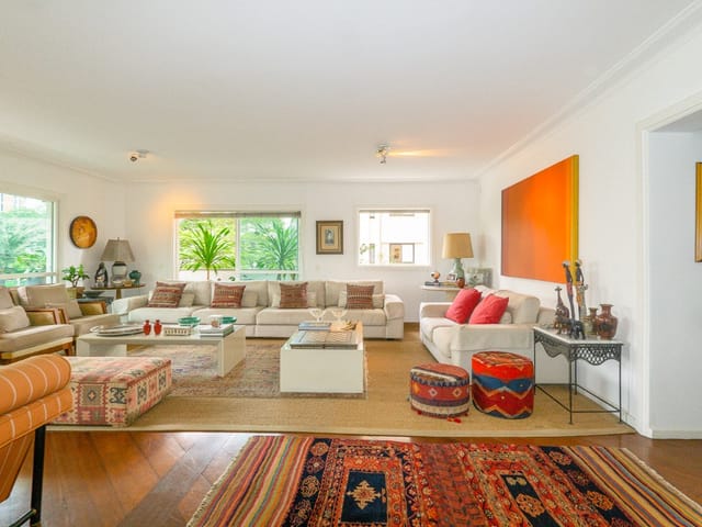 Foto do Apartamento - Apartamento tipo para venda em Moema com 3 quartos, sendo 3 suítes, 209m² | Lares e Andares Imóveis