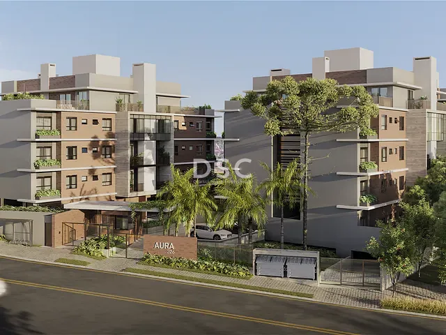 Apartamento 2 quartos e 2 banheiros, à venda, no bairro Ahu em Curitiba
