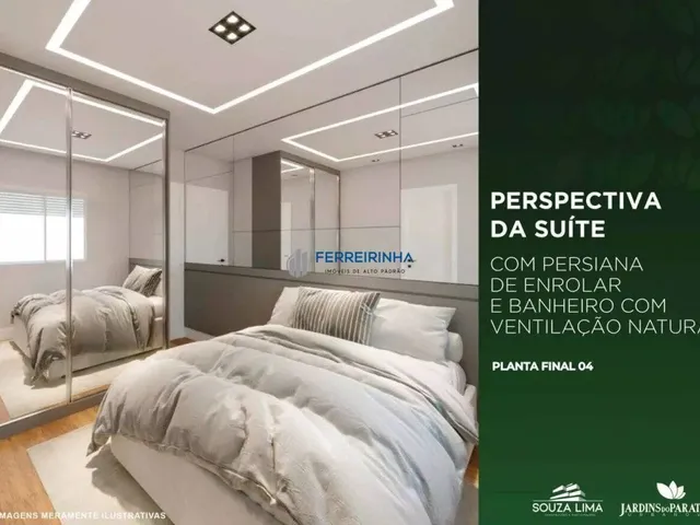 Apartamento com 10m² 2 quartos e 2 banheiros, à venda, no bairro Condomínio Residencial Colinas do Paratehy em São José Dos Campos