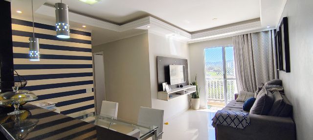 Foto do Apartamento - Apartamento para locação, com 61m² - 2 dormitórios - 1 vaga - Jardim Tupanci, Barueri, SP | Time Negócios Imobiliários