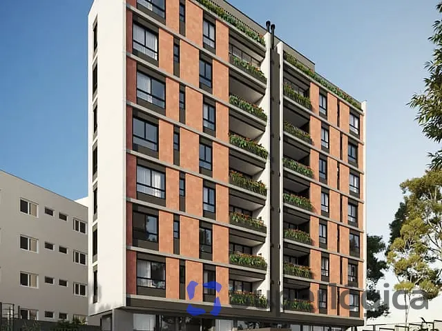 Apartamento 2 quartos e 2 banheiros, à venda, no bairro Água Verde em Curitiba