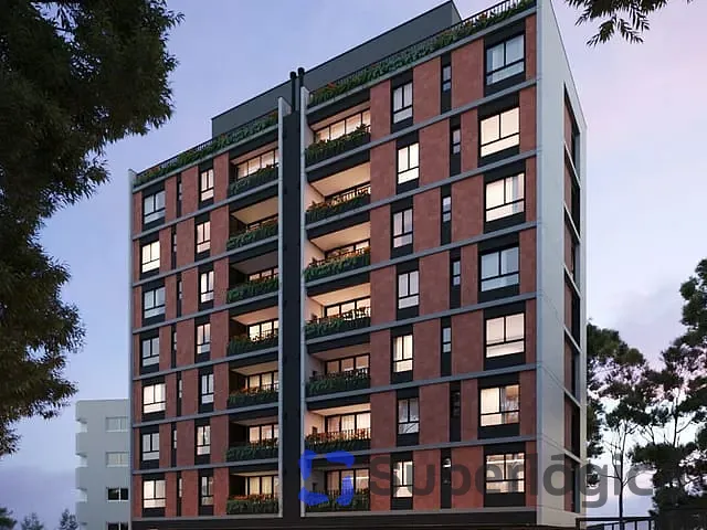 Apartamento 2 quartos e 2 banheiros, à venda, no bairro Água Verde em Curitiba