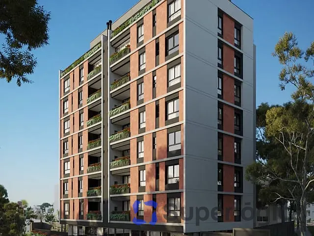 Apartamento 2 quartos e 2 banheiros, à venda, no bairro Água Verde em Curitiba