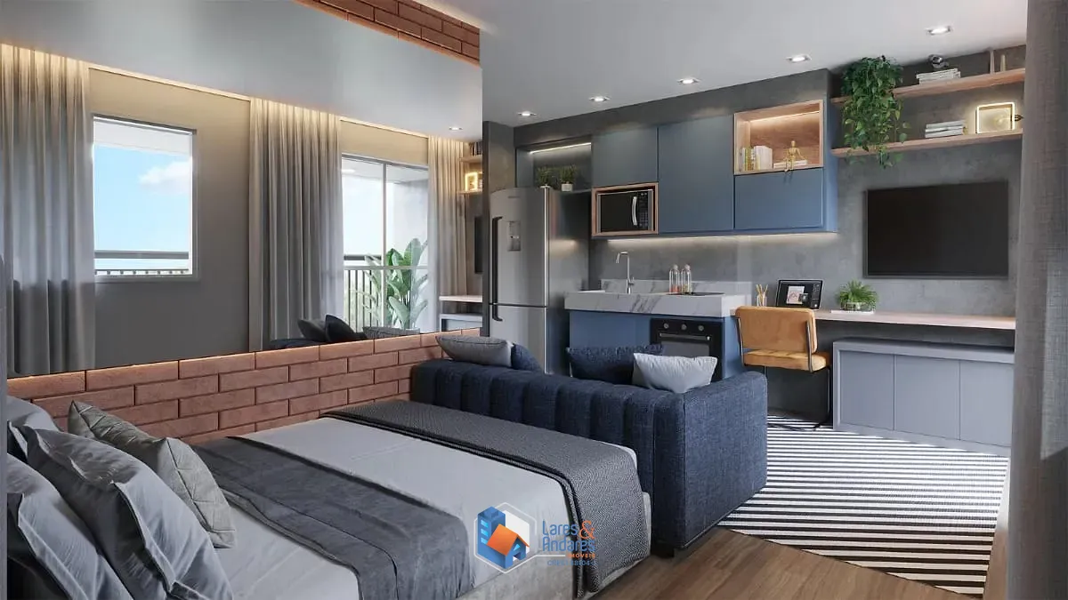 Apartamento, 1 quarto, 30 m² - Foto 2